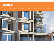 Tablet Screenshot of credencehousingltd.com